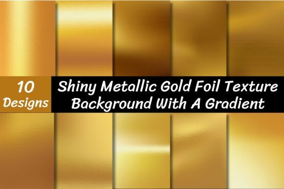 Download Metallic Gold Foil Texture Background - Gold Collection