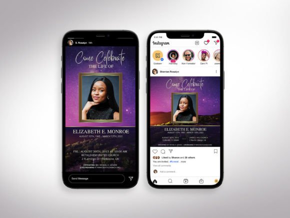 Download Digital Funeral Invitation Template - Invitation template Collection