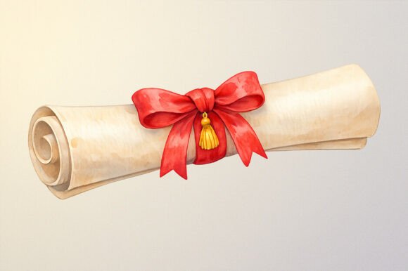 Download Graduation Diploma Scroll PNG Clipart - Art Collection