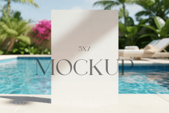 Download Pool Party Invitation Mockup - Art Collection