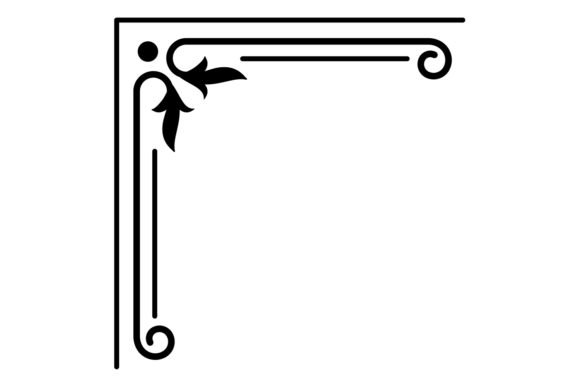 Download Flourish Corner. Decorative Calligraphic - Graphic Collection