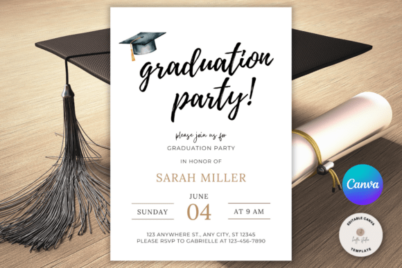 Download Graduation Invitation Template - Invitation template Collection