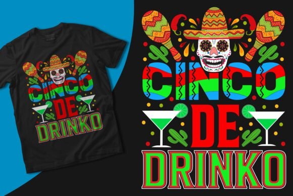 Download Cinco De Drinko, Mexican Design - Ink Collection