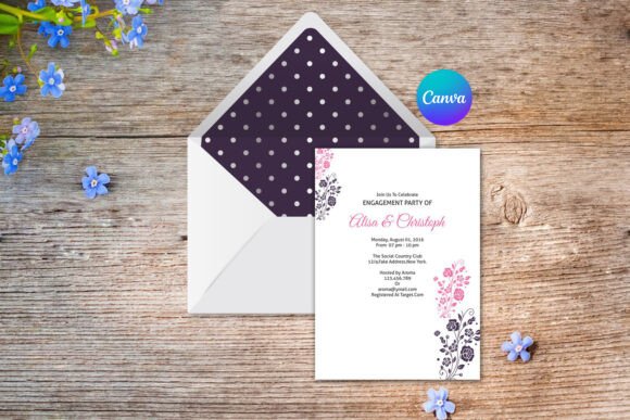 Download Engagement Party Invitation - Art Collection