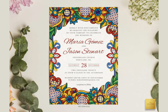 Download Mexican Wedding Invitation Template - Wedding Collection