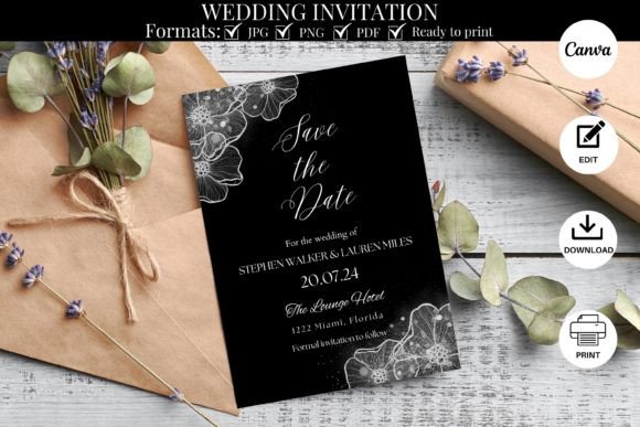 Download Save the Date Wedding Invitation - Wedding Collection