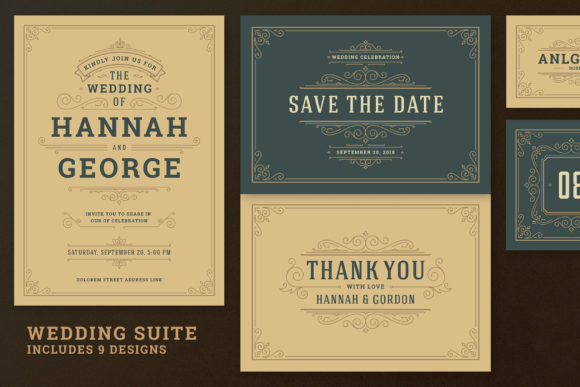 Download Wedding Invitation Suite - Wedding Collection