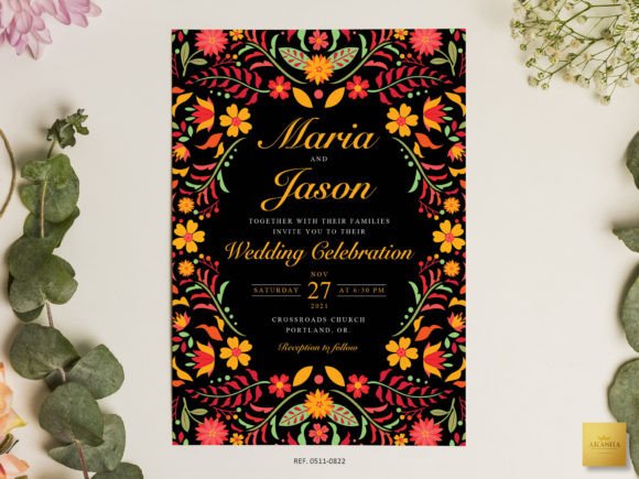 Download Mexican Wedding Invitation Template - Wedding Collection